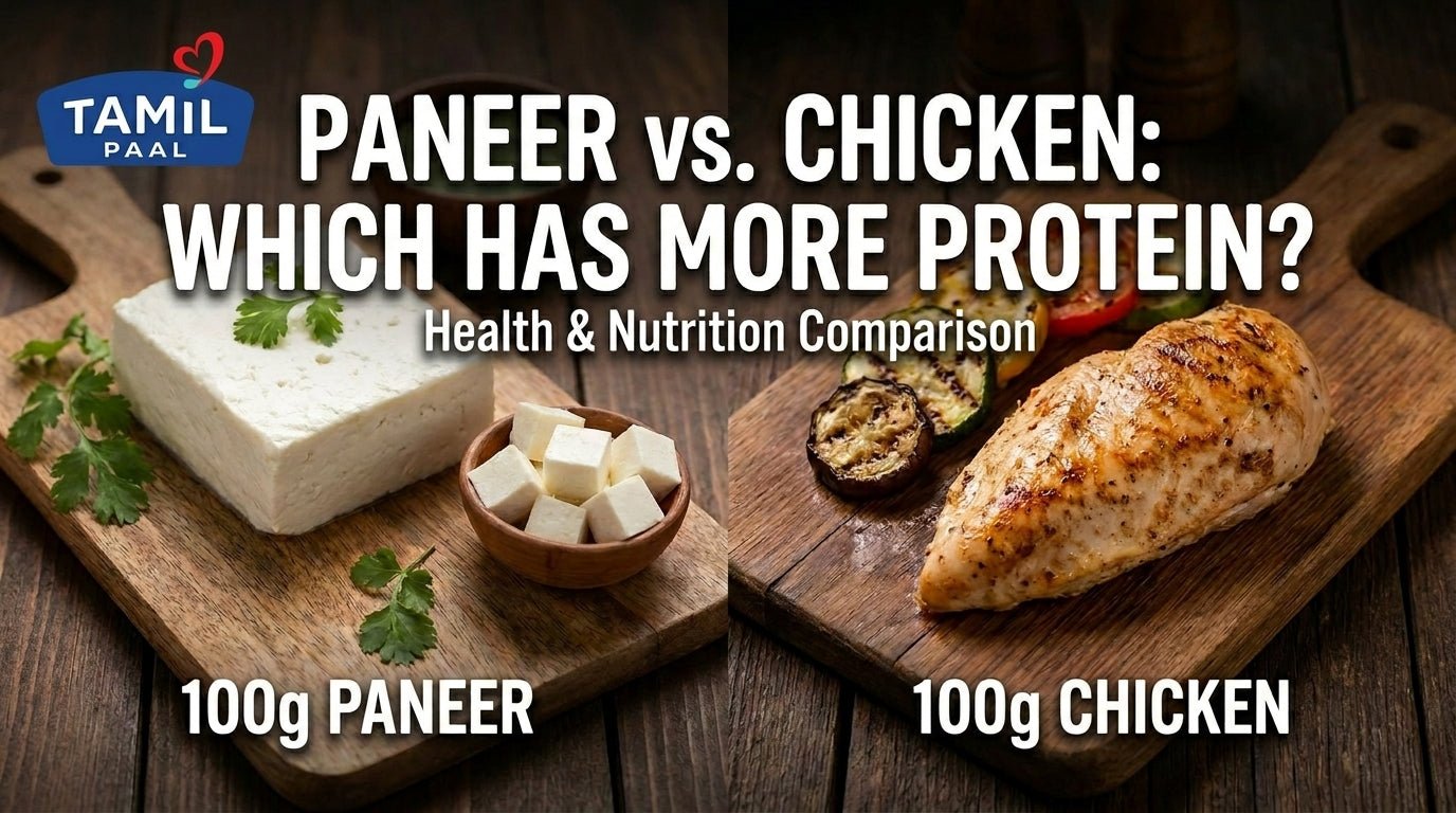 100g Paneer vs 100g Chicken: Which Has More Protein and Which Is Better for Your Health? - Tamil Paal