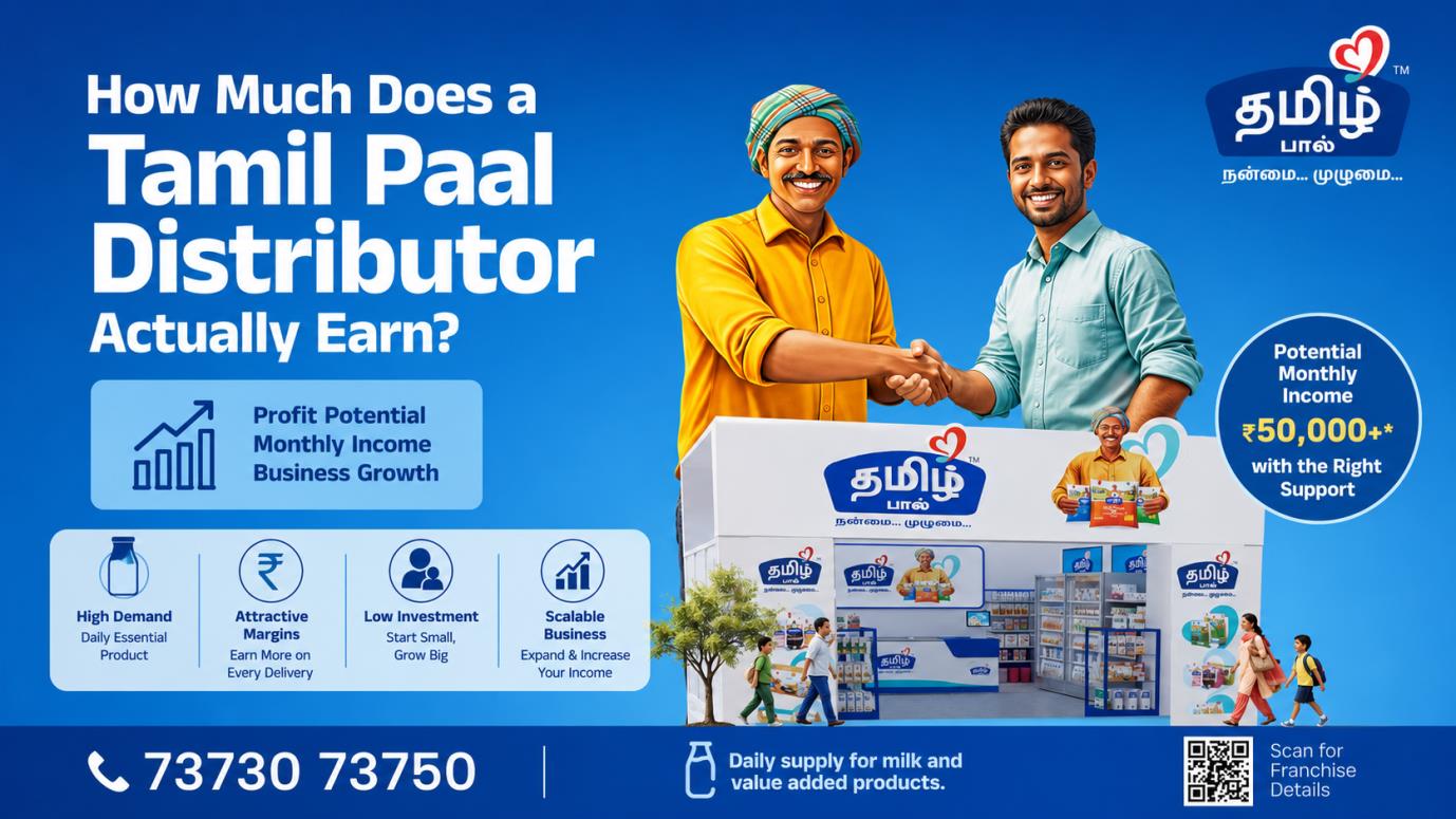 How Much Does a Tamil Paal Distributor Actually Earn? - Tamil Paal