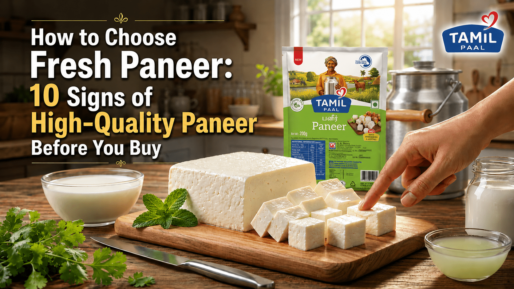 How to Choose Fresh Paneer: 10 Signs of High-Quality Paneer Before You Buy - Tamil Paal