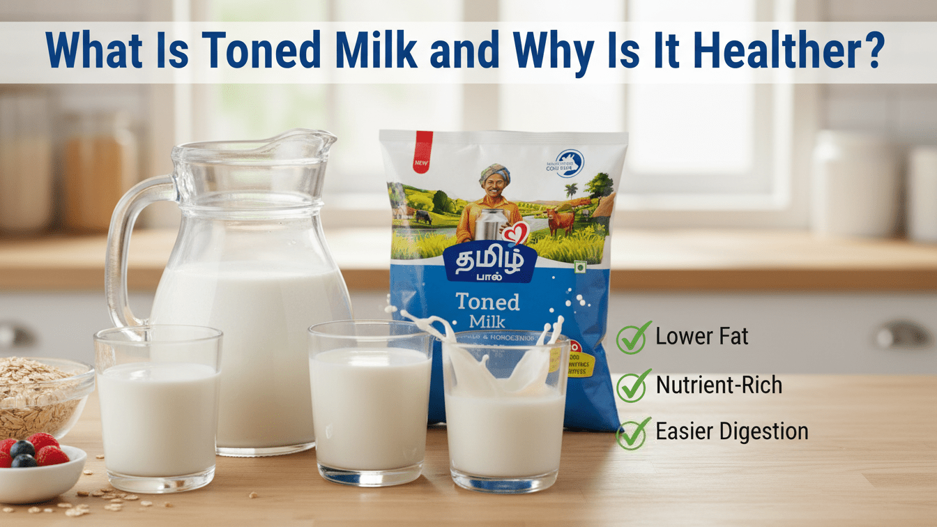 What Is Toned Milk, and Why Is It Healthier? - Tamil Paal