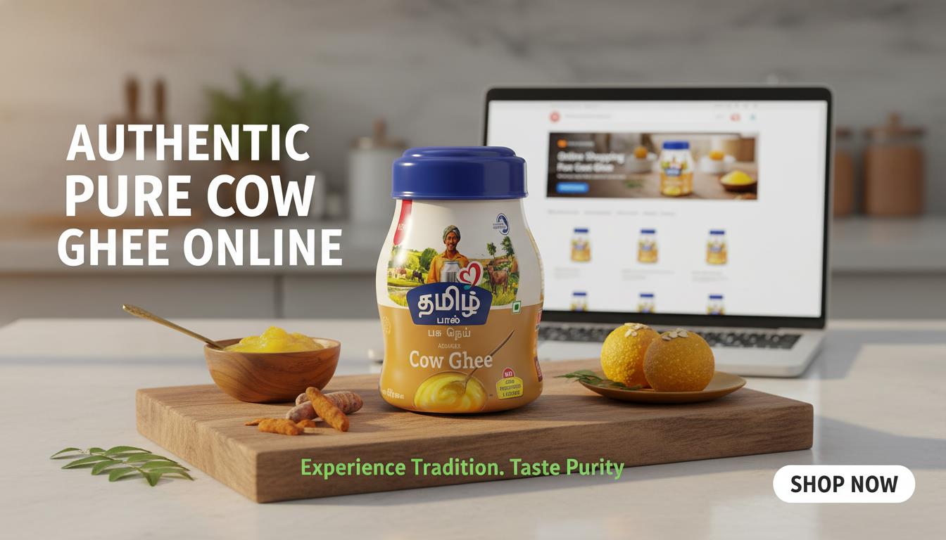 Where Can I Buy Authentic Pure Cow Ghee Online? - Tamil Paal