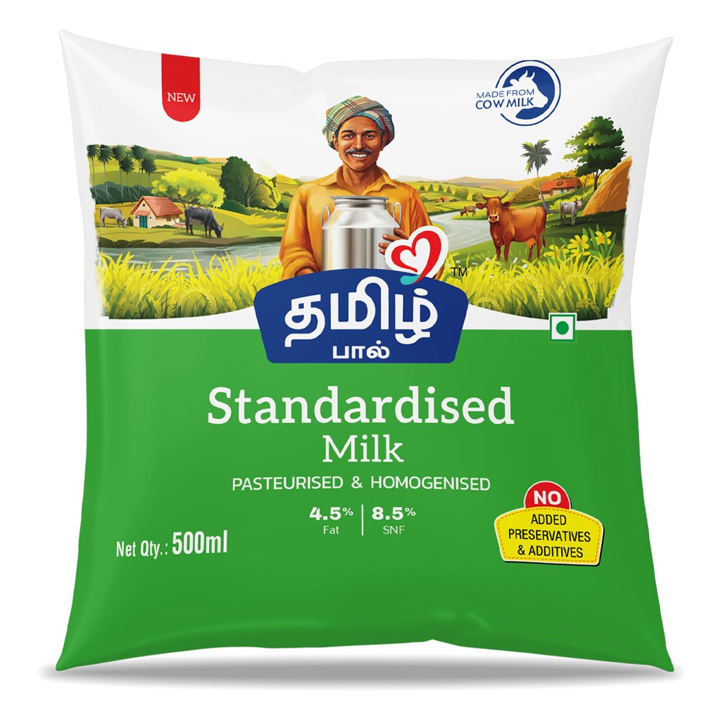 Standardized Milk - GK DAIRY - Tamil Paal