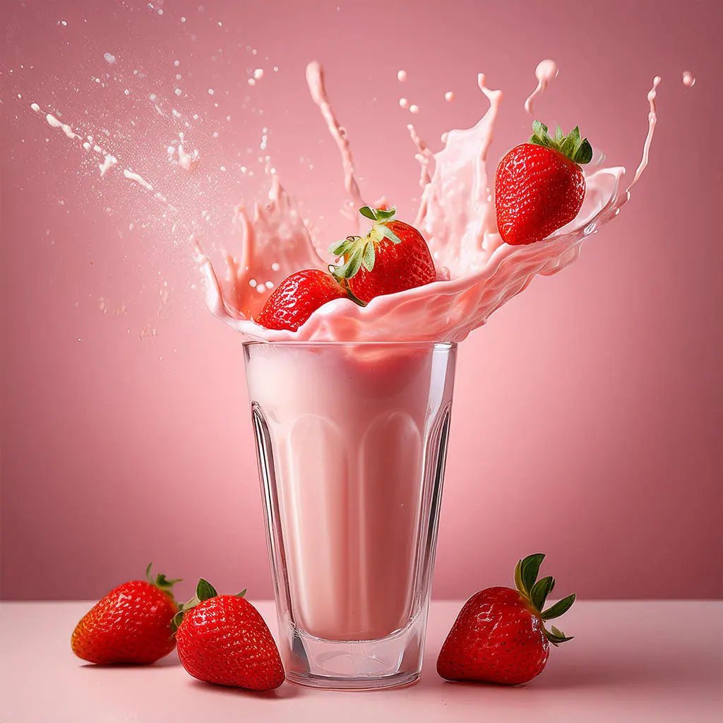 Strawberry Milkshake - GK DAIRY - Tamil Paal